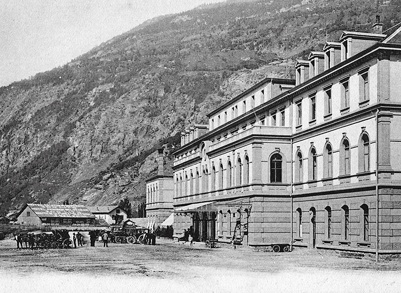 800 Jahre Brig – Der Bahnhof Brig